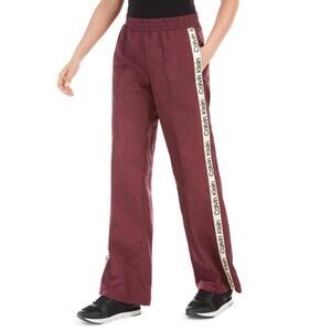 Calvin Klein Womens Logo Wide Leg Windbreaker Pants Size XS